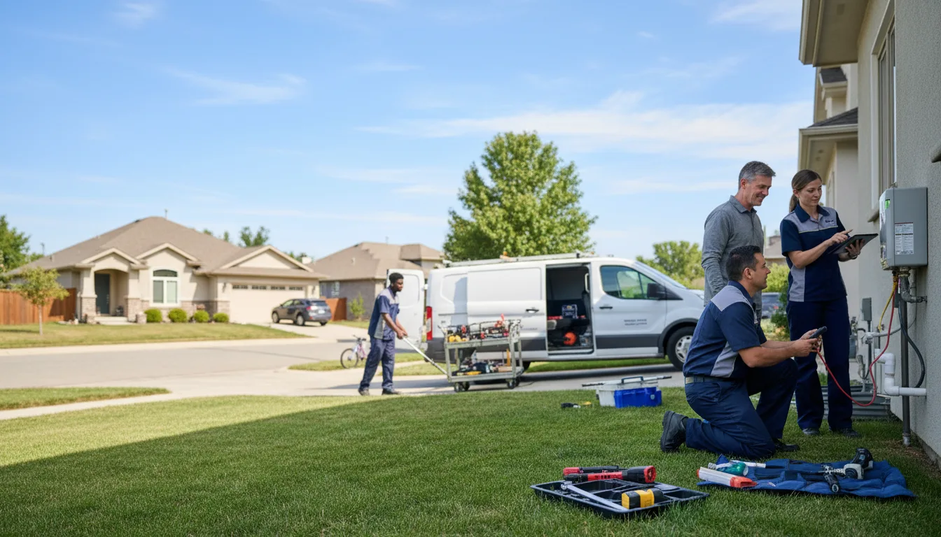 Tankless water heater service in Reliance, TN